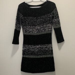 Armani Exchange Striped Sweater Dress Size XS